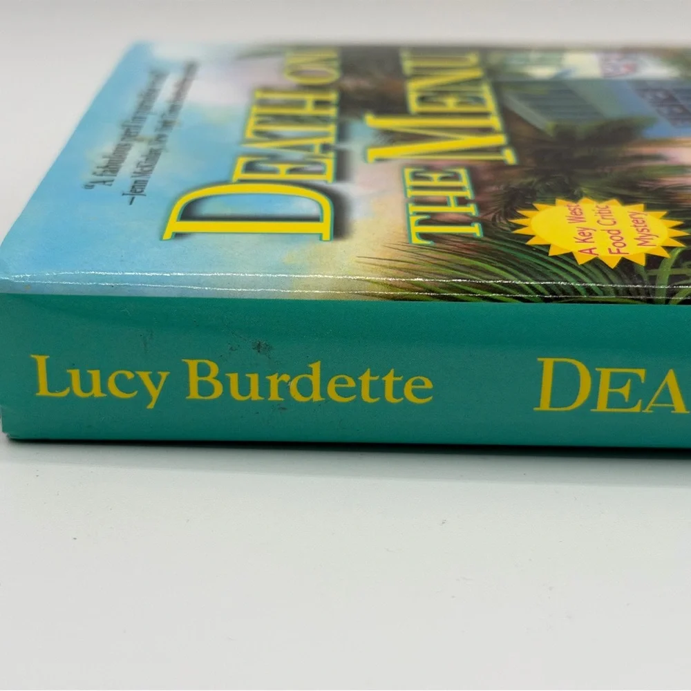 Death on the Menu Book by Lucy Burdette